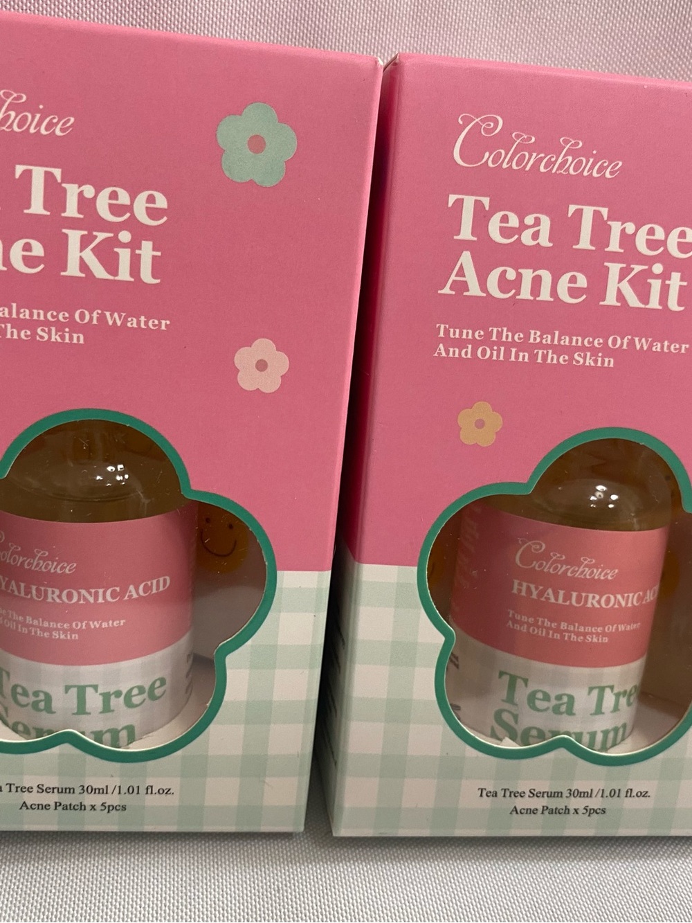 Tea Tree Acne Kit - Hyaluronic Serum by colorchoice